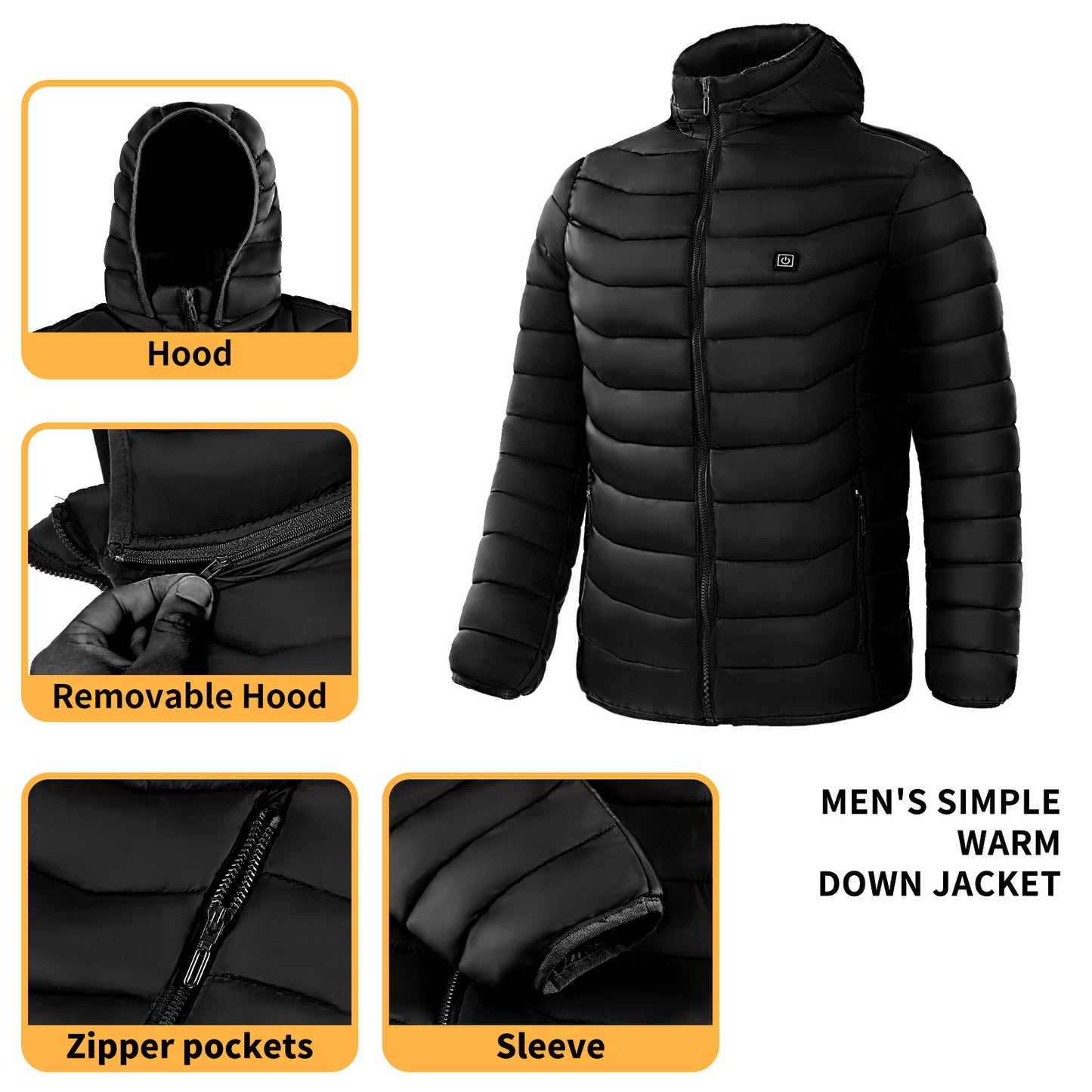 Electric Heated Puffer Jacket