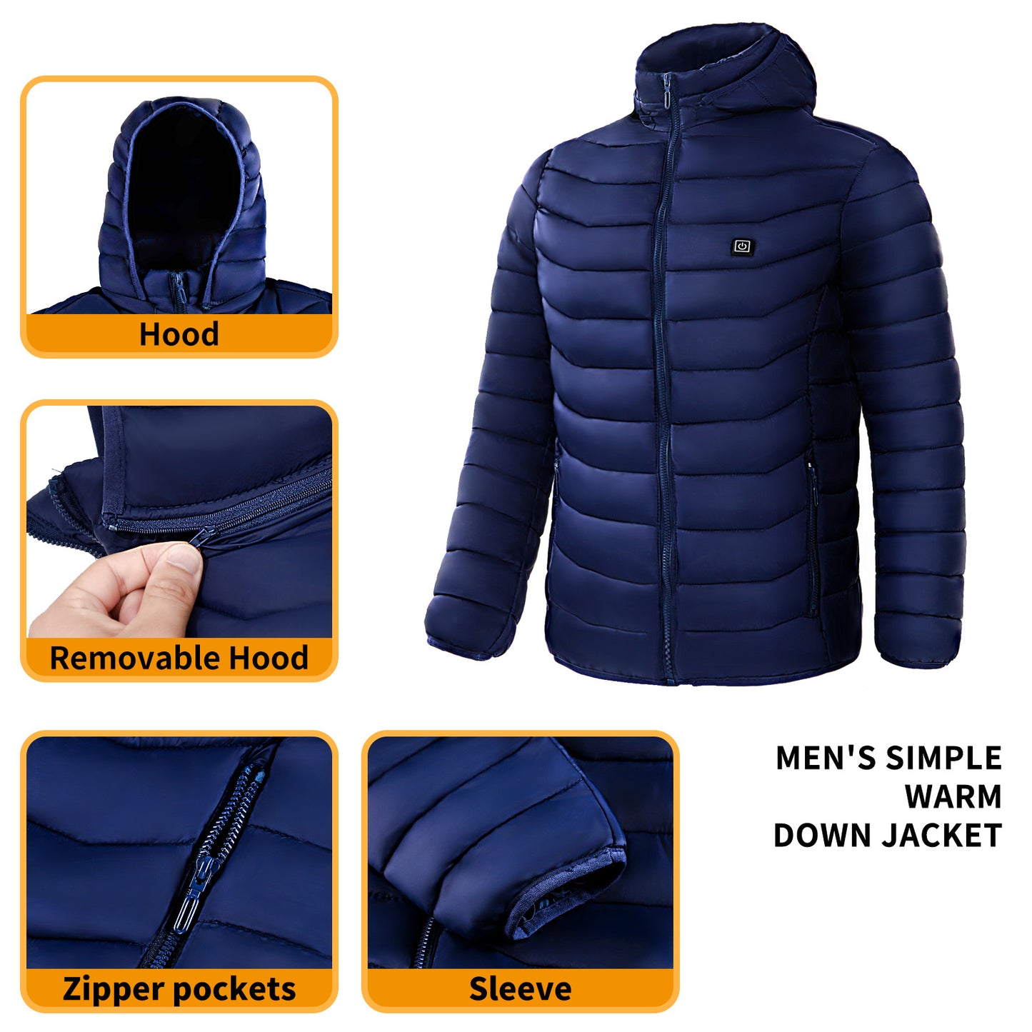 Electric Heated Puffer Jacket