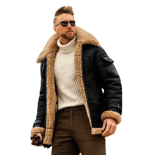 Fur Winter Men's Jacket