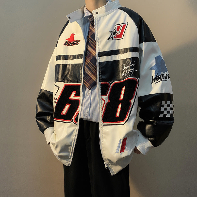 American Style Motorcycle Hip-hop Jacket