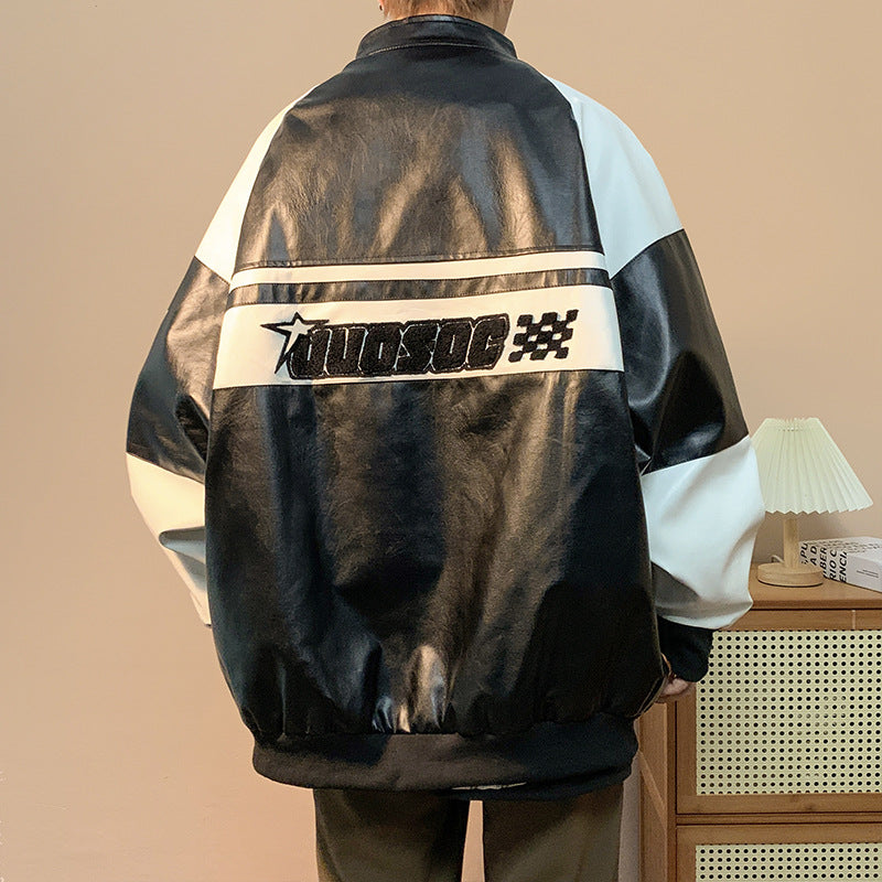 American Style Motorcycle Hip-hop Jacket