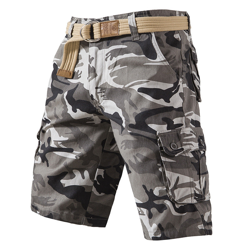 Summer Camouflage Shorts ( Belt Not Included)