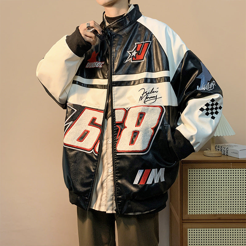 American Style Motorcycle Hip-hop Jacket