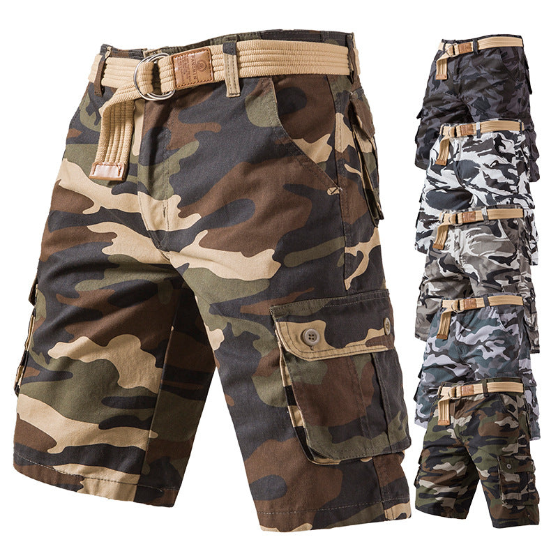 Summer Camouflage Shorts ( Belt Not Included)