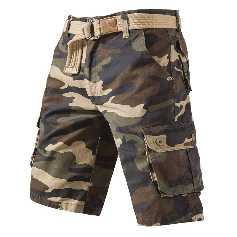 Summer Camouflage Shorts ( Belt Not Included)