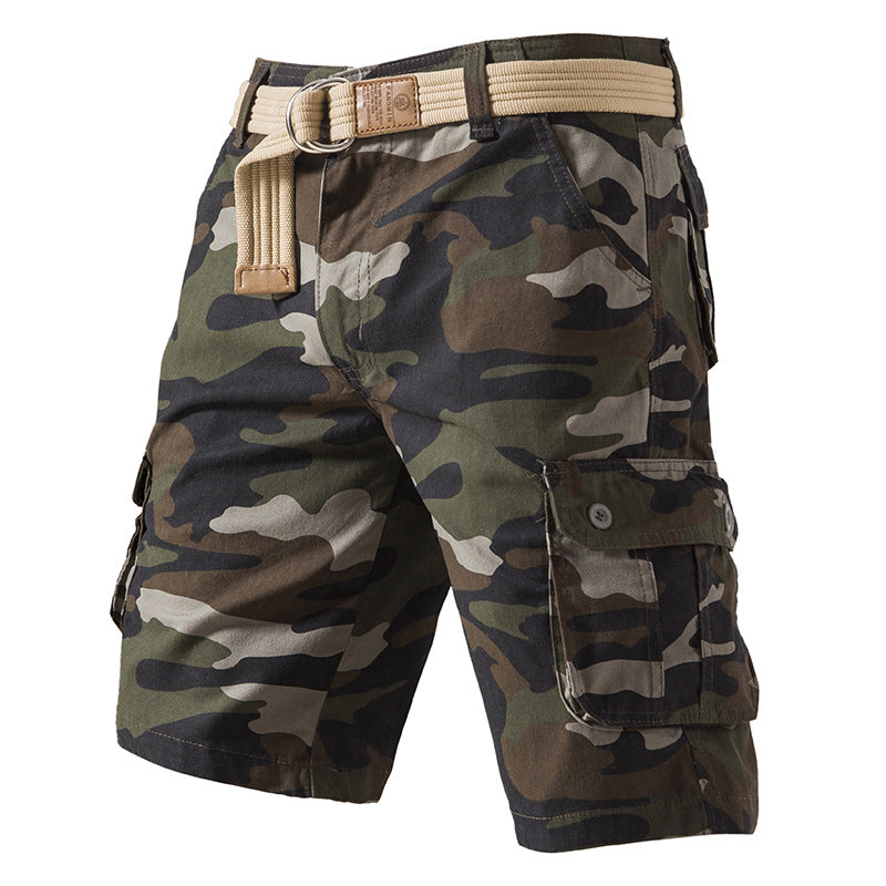 Summer Camouflage Shorts ( Belt Not Included)