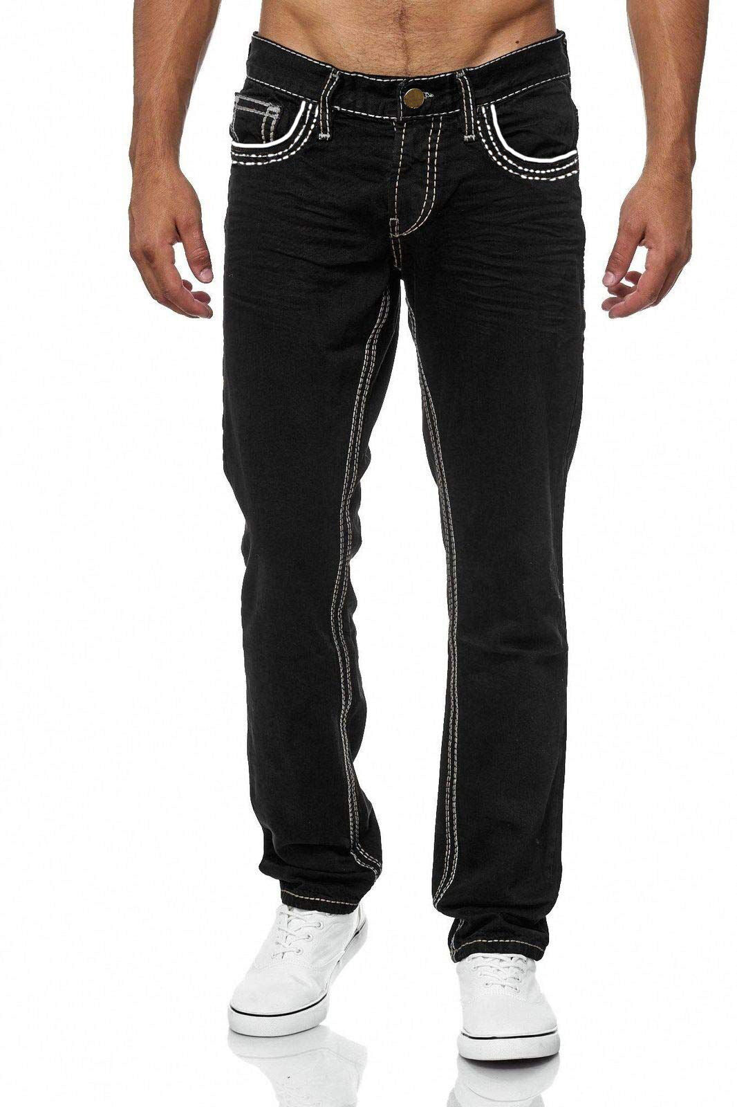 Men's Double-Line Casual Jeans