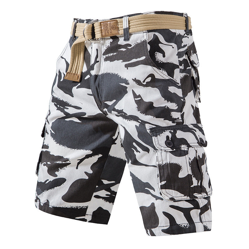 Summer Camouflage Shorts ( Belt Not Included)