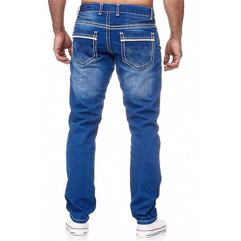 Men's Double-Line Casual Jeans