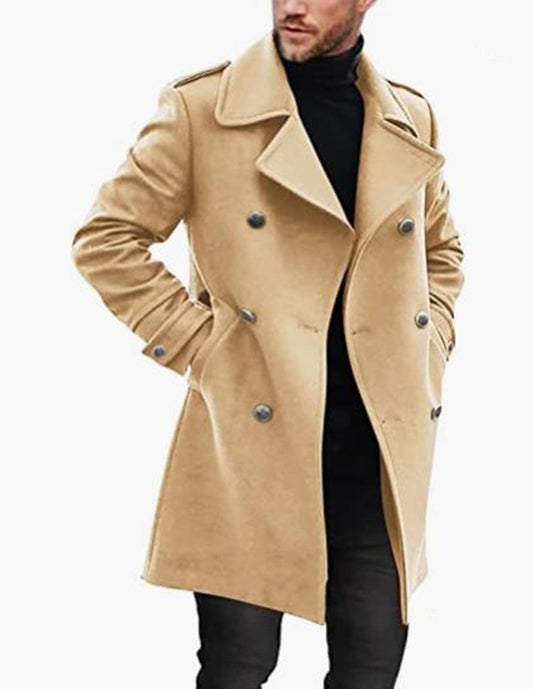 Spot Men's Woolen Coat