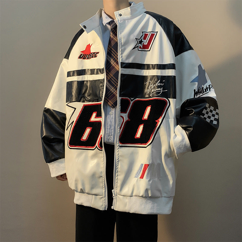 American Style Motorcycle Hip-hop Jacket