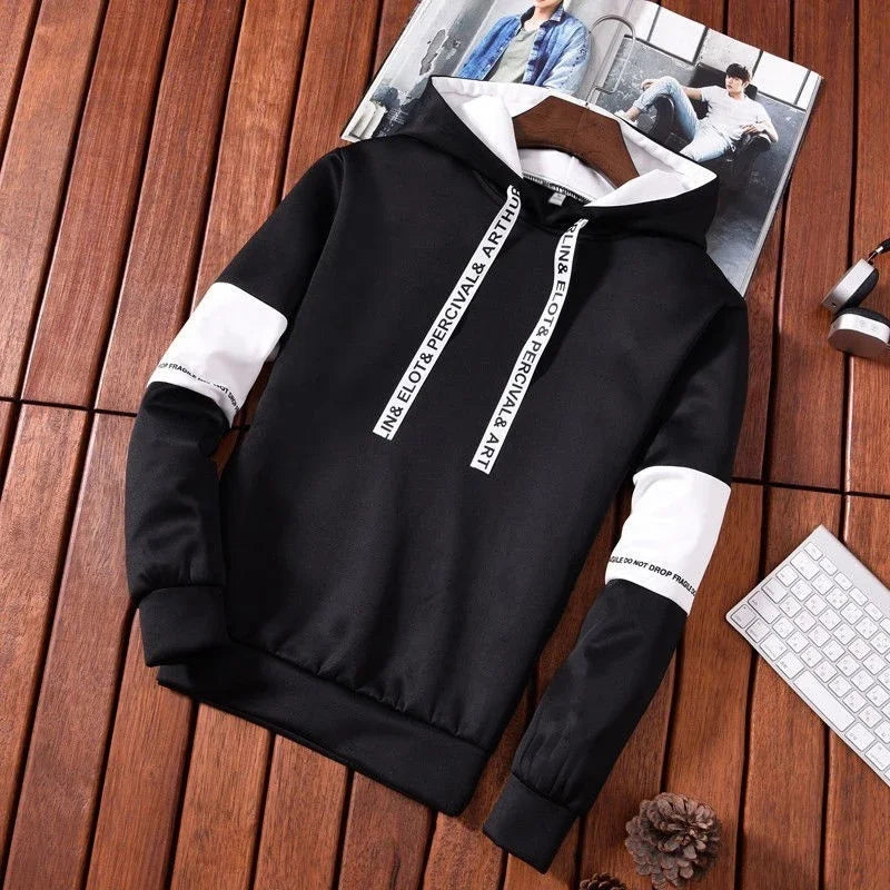 Men's Casual Long Sleeve Spring Hoodie